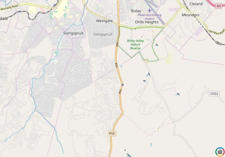 Map location of Ambleton